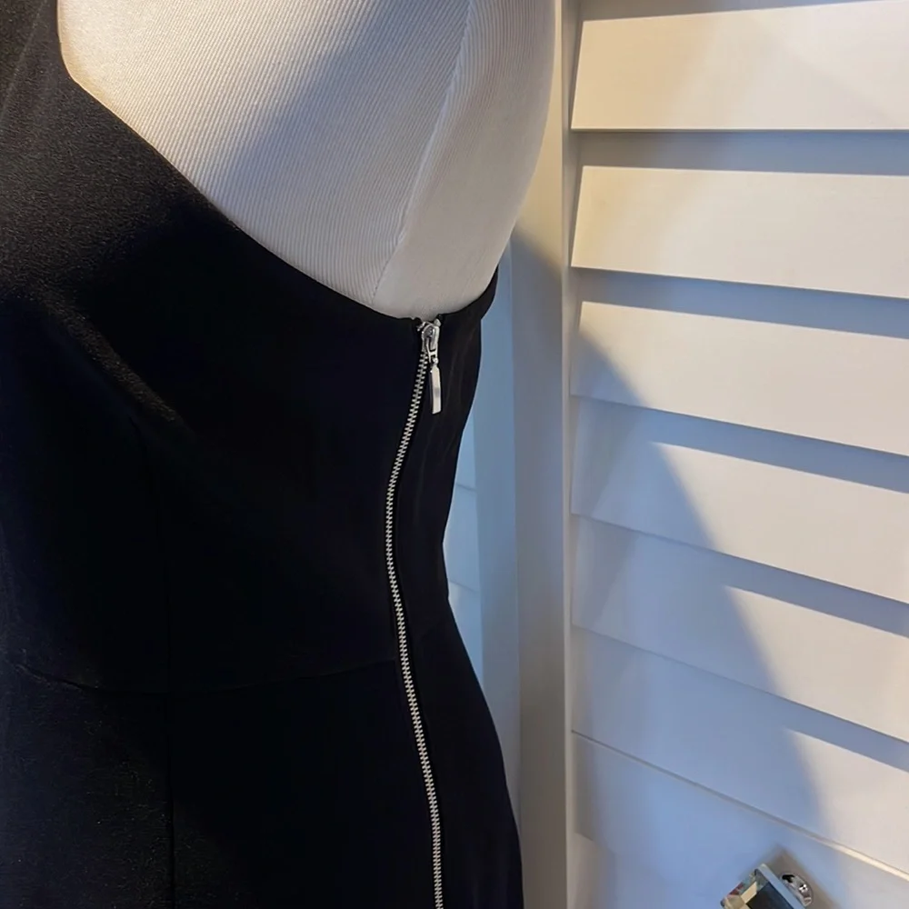 Express One Shoulder NWOT Dress with Side Zipper and lined! - Picture 4 of 11